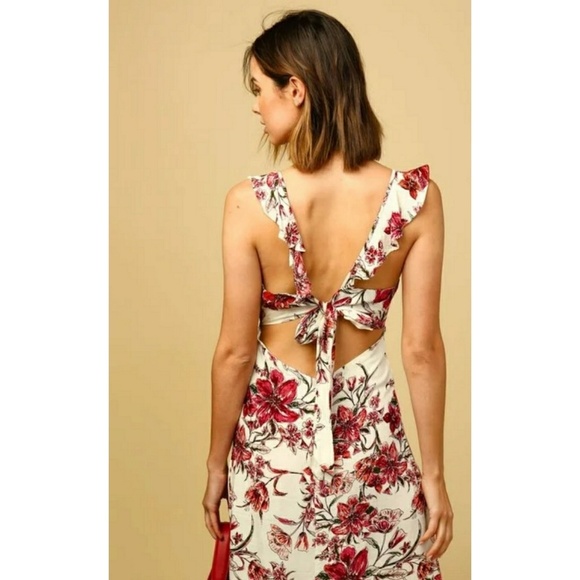 🆕🌿BACKLESS FLORAL MAXI DRESS🌿 - Picture 4 of 8